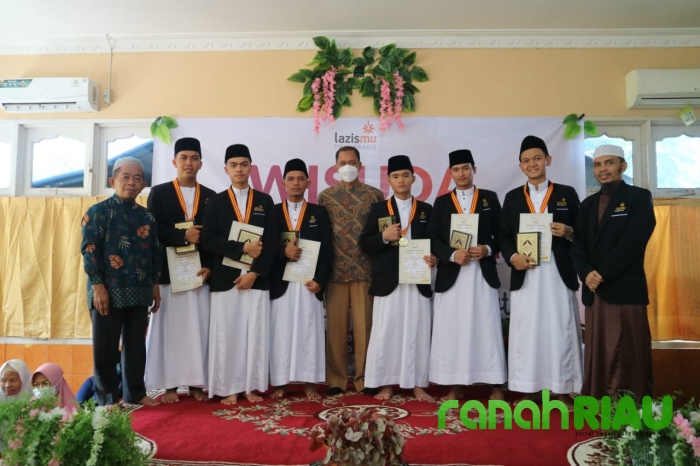 Lazismu Pekanbaru wisudakan santri pondok Tahfidz Angkatan Ke 3